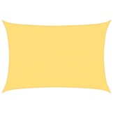 vidaXL Zonnescherm HDPE rechthoekig 4x6 m beige