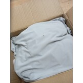 vidaXL Stretch meubelhoes voor bank grijs polyester jersey