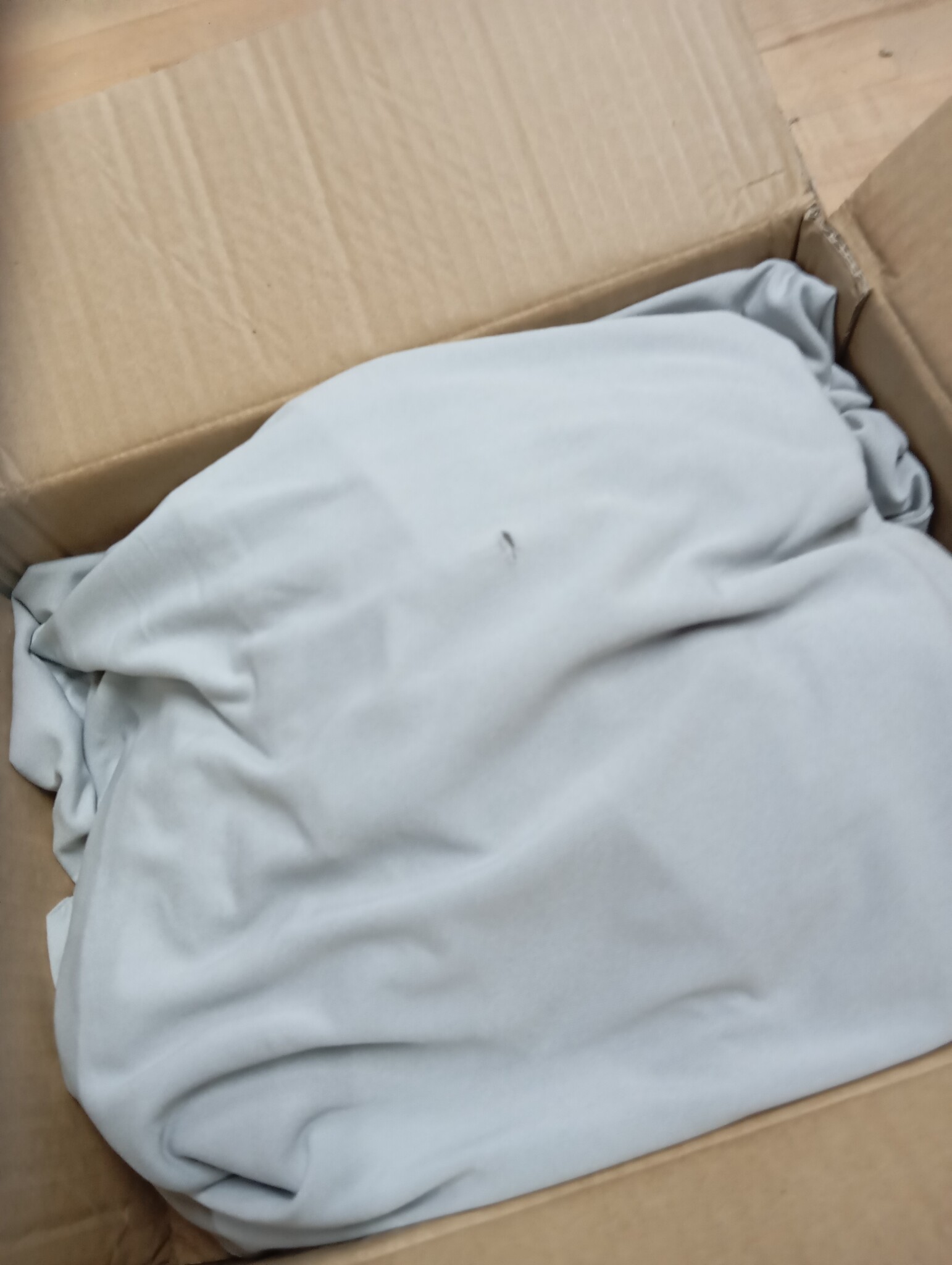 vidaXL Stretch meubelhoes voor bank grijs polyester jersey