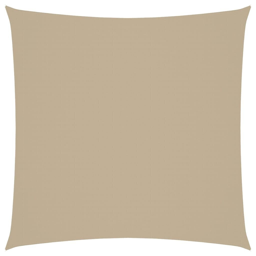 vidaXL Zonnescherm vierkant 6x6 m oxford stof beige