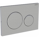 Geberit Sigma 20 drukplaat roestvrij staal geborsteld voor UP720, UP320, UP300 en UP700