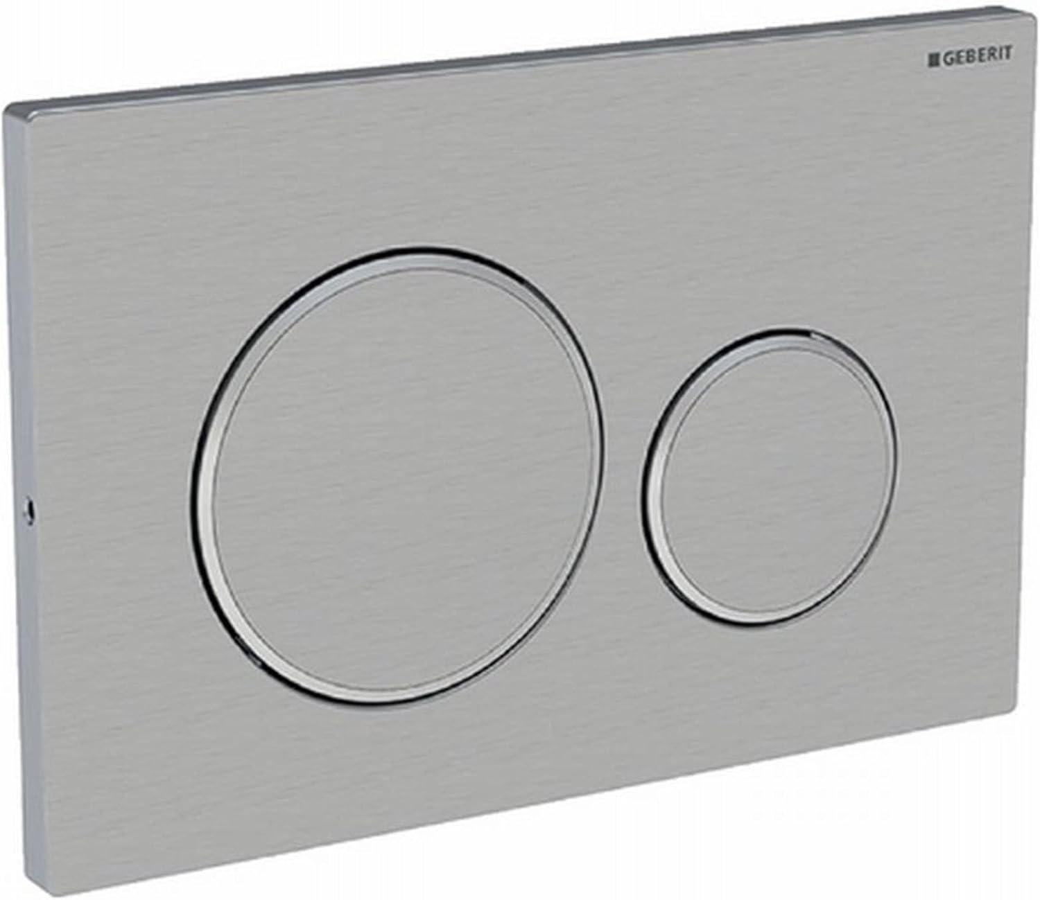 Geberit Sigma 20 drukplaat roestvrij staal geborsteld voor UP720, UP320, UP300 en UP700