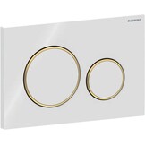 Geberit Sigma 20 drukplaat roestvrij staal geborsteld voor UP720, UP320, UP300 en UP700