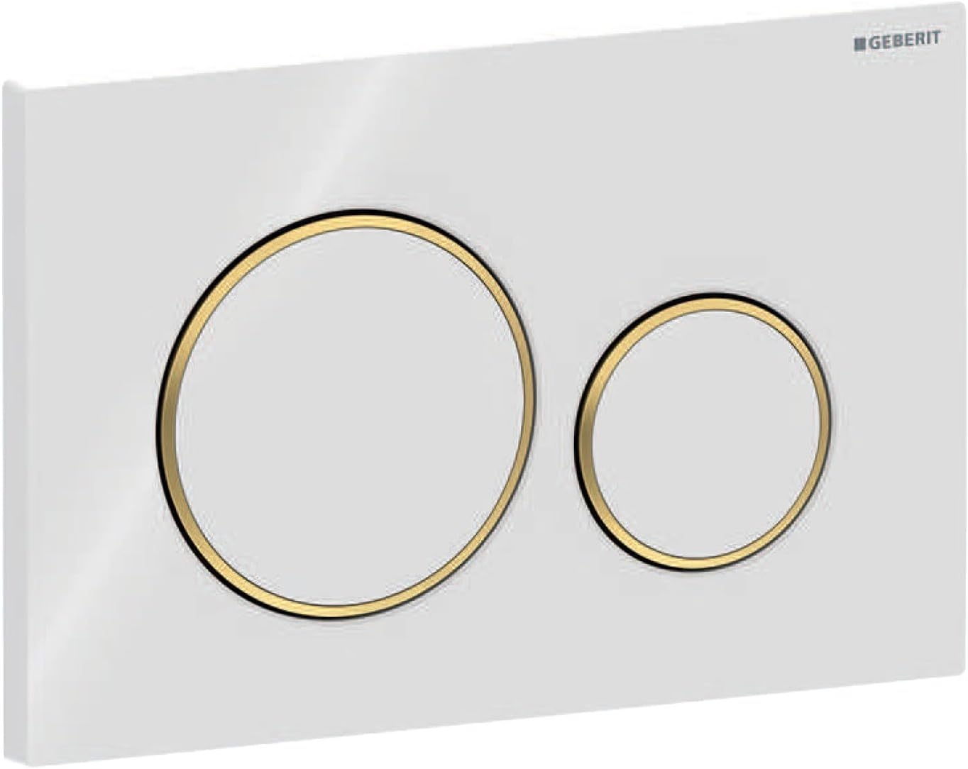 Geberit Sigma 20 drukplaat roestvrij staal geborsteld voor UP720, UP320, UP300 en UP700
