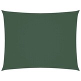 vidaXL Schaduwdoek Rechthoekig 2x3m Oxford Stof Donkergroen - 33% Korting