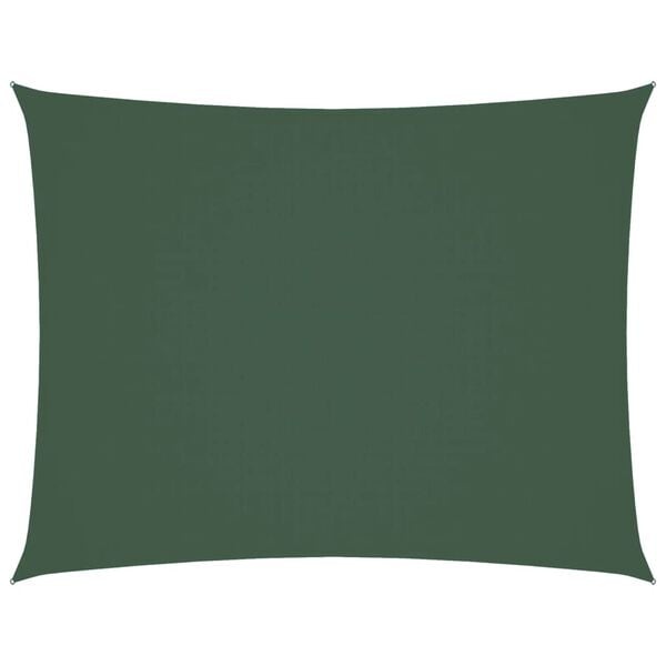 vidaXL Schaduwdoek Rechthoekig 2x3m Oxford Stof Donkergroen - 33% Korting