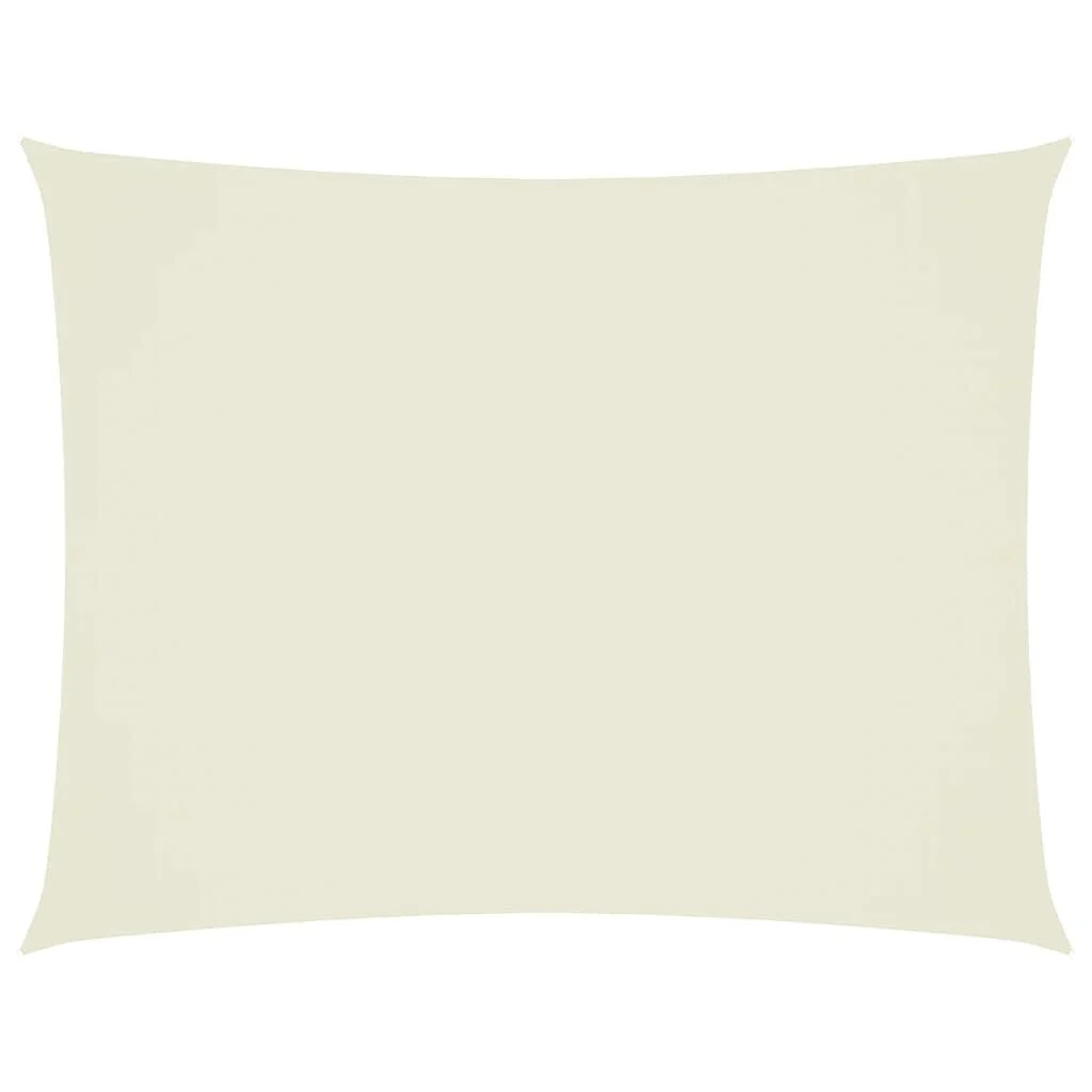 VidaXL Rechthoekig Zonnedoek 3x6m Crème Oxford Stof - 34% Korting!