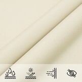 VidaXL Rechthoekig Zonnedoek 3x6m Crème Oxford Stof - 34% Korting!