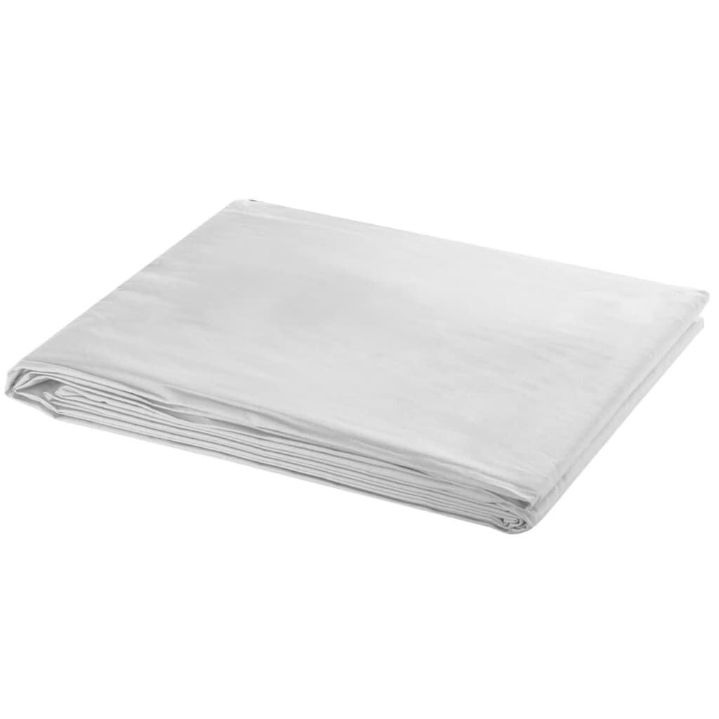 VidaXL Katoenen Achtergrond Wit 600x300 cm - 34% Korting