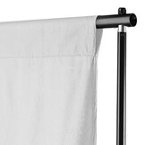 VidaXL Katoenen Achtergrond Wit 600x300 cm - 34% Korting