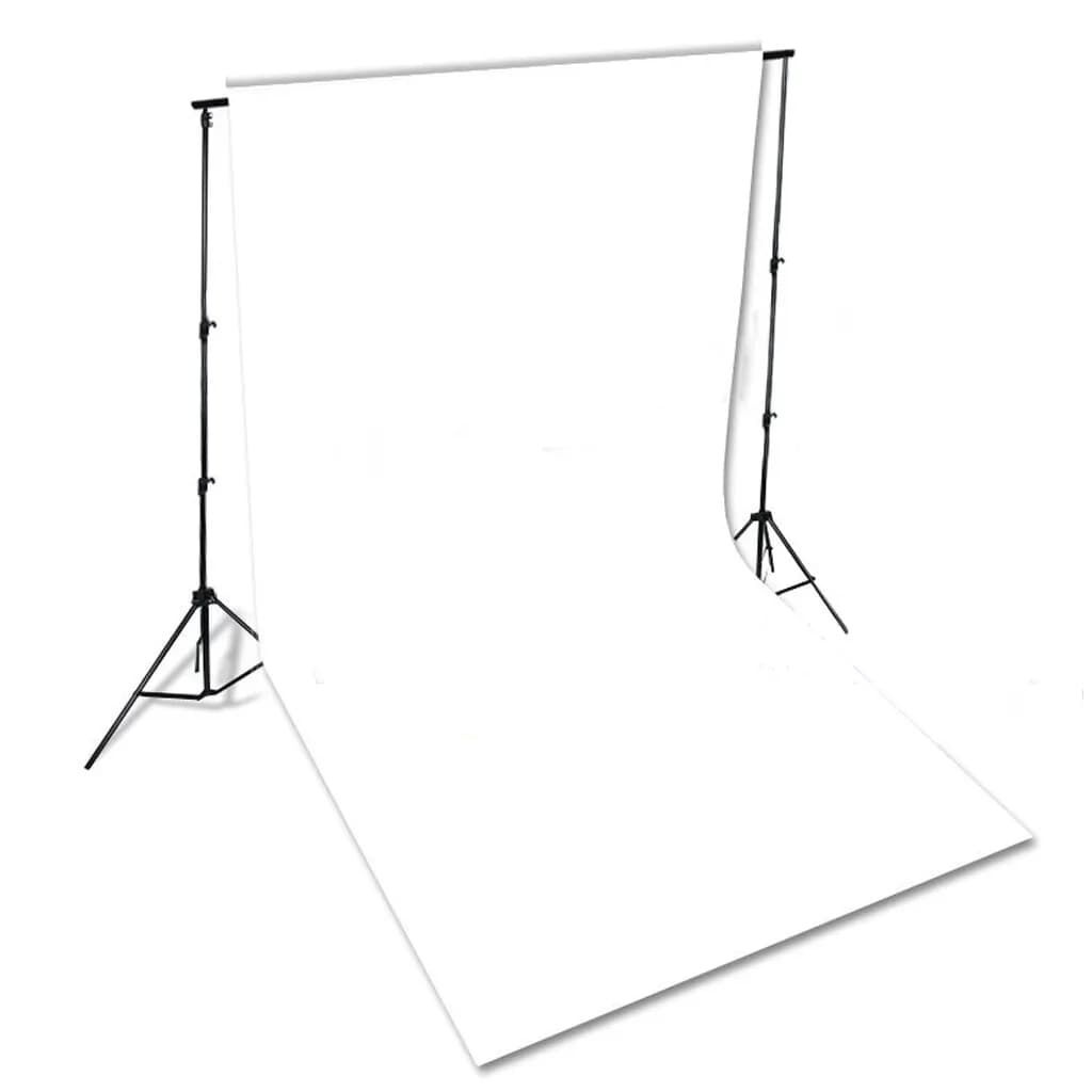 VidaXL Katoenen Achtergrond Wit 600x300 cm - 34% Korting