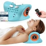 EMS Nek & Schouder Massagekussen Blauw 3 Modi | 6 Intensiteit | 34% Korting