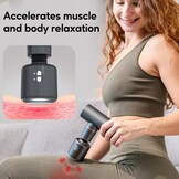 Mini Massagepistool met Warmte & Koude - 3200 tpm, Stil (<40dB), 8H Batterij, USB-C