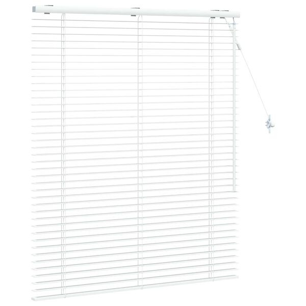 vidaXL Venetiaanse jaloezie Wit 120x130cm 35mm 34% Korting