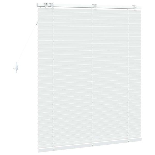 vidaXL Venetiaanse jaloezie Wit 120x130cm 35mm 34% Korting