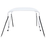 vidaXL Biminitop 2-boogs 180x150x110 cm Wit - 35% Korting