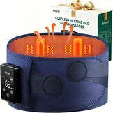 Warmtegordel Rug Pijnverlichting - Draadloos met 5 Massagemodi & 3 Warmtestanden