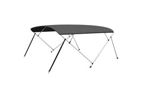 Antraciet Biminitop Bootluifel 243x(230-244)x137 cm - 35% Korting