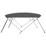 Antraciet Biminitop Bootluifel 243x(230-244)x137 cm - 35% Korting
