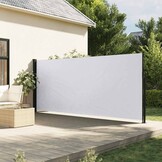 VidaXL Uittrekbaar Windscherm 160x300 cm Wit - 34% Korting
