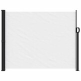 VidaXL Uittrekbaar Windscherm 160x300 cm Wit - 34% Korting