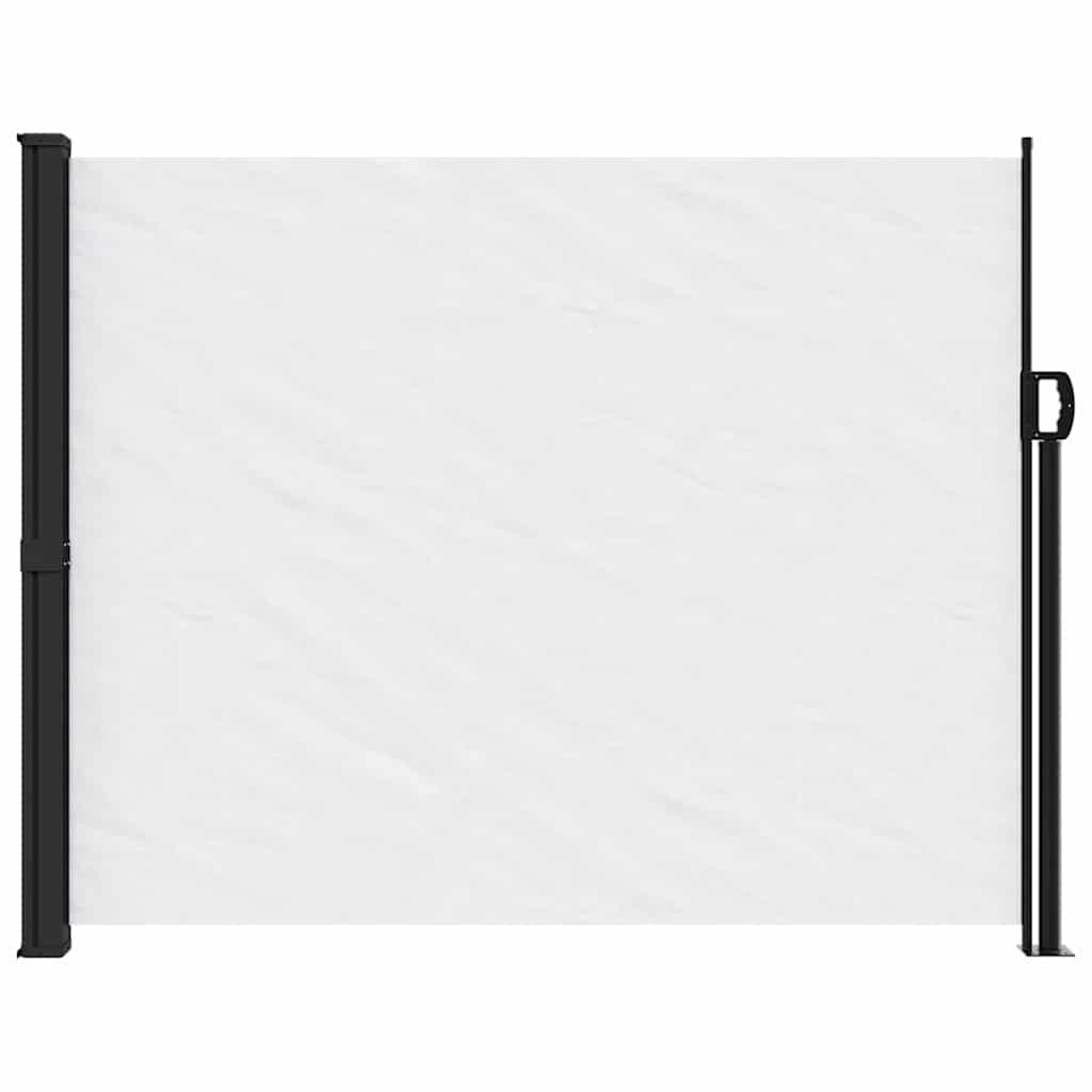 VidaXL Uittrekbaar Windscherm 160x300 cm Wit - 34% Korting