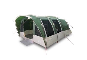 Grote 8-persoons Tunneltent - Waterdicht & Groen - 47% Korting!