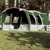 vidaXL Tunneltent 8-persoons waterdicht groen - 35% korting
