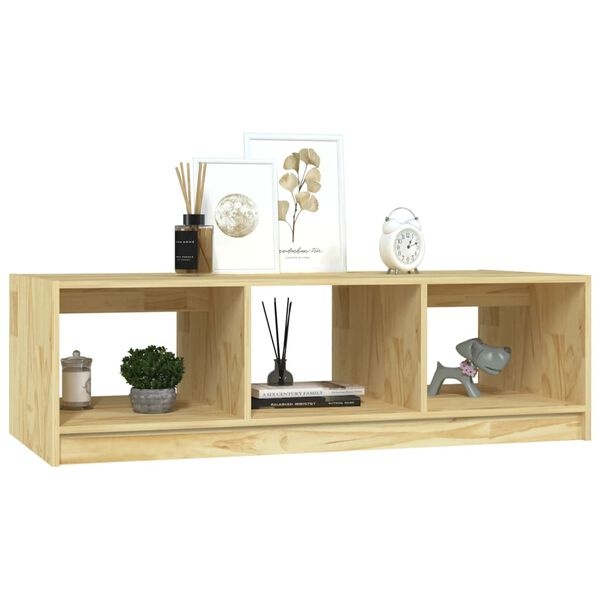Salontafel Massief Vurenhout 110x50x34 cm - 33% Korting