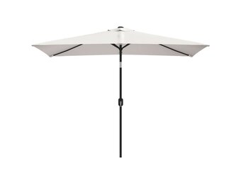 VidaXL Parasol Vierhoekig Zandwit 200x300cm - 34% Korting!