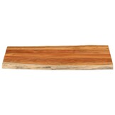 Acaciahouten Tafelblad Natuurlijke Rand 100x60x2,5 cm - 59% Korting