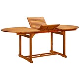vidaXL Tuintafel Massief Acaciahout 200x100x75 cm - 35% Korting