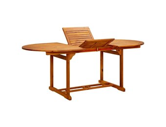 vidaXL Tuintafel Massief Acaciahout 200x100x75 cm - 35% Korting