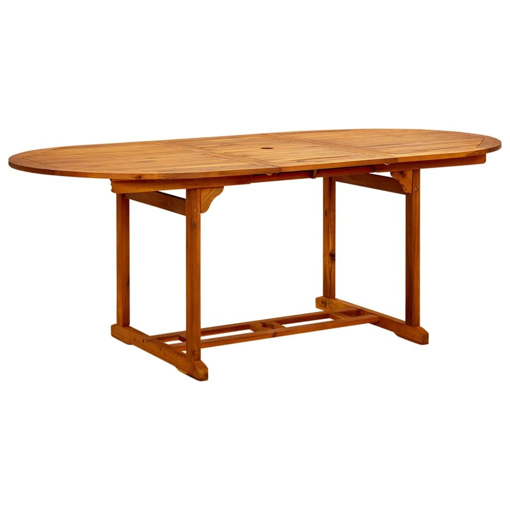 vidaXL Tuintafel Massief Acaciahout 200x100x75 cm - 35% Korting