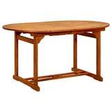 vidaXL Tuintafel Massief Acaciahout 200x100x75 cm - 35% Korting