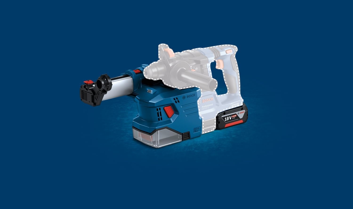 Bosch GDE 18V-12 Stofafzuiging Blauw - 29% Korting