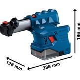 Bosch GDE 18V-12 Stofafzuiging Blauw - 29% Korting