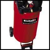 Olievrije Compressor 50L 10 Bar Onderhoudsarm Rood - 55% Korting