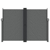 vidaXL Uittrekbaar Tuinscherm 180x1200 cm Antraciet - 60% Korting