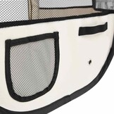Inklapbare Hondenren met Draagtas 145x145x61 cm Blauw - 34% Korting!