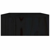 VidaXL Monitorstandaard 80x24x10,5 cm Grenenhout Zwart (52% Korting)