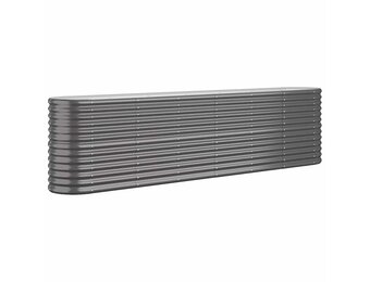 Plantenbak 260x40x68 cm Staal Antraciet - 54% Korting