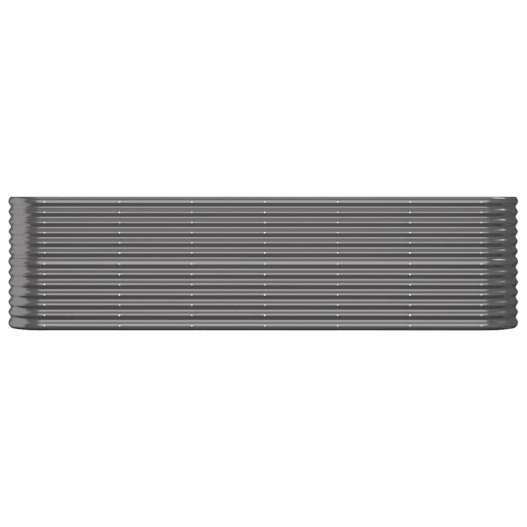 Plantenbak 260x40x68 cm Staal Antraciet - 54% Korting