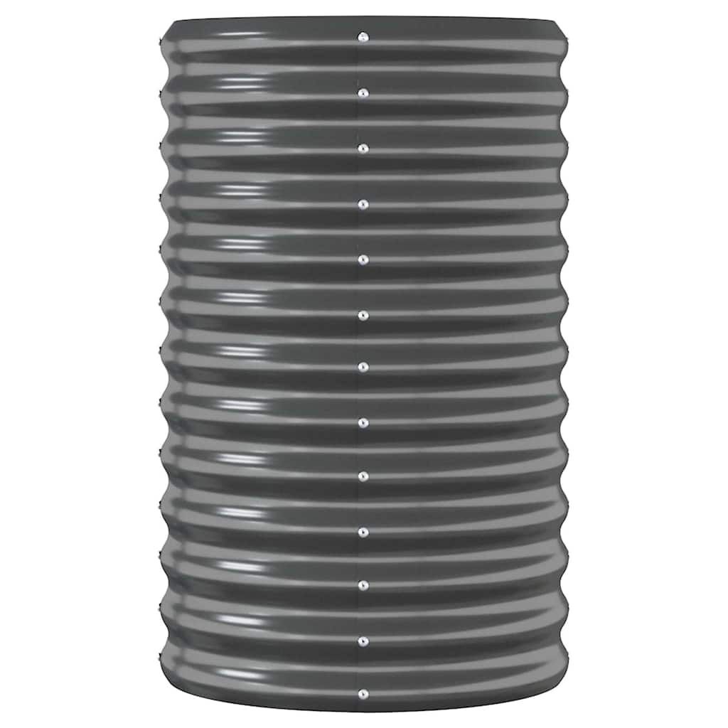 Plantenbak 260x40x68 cm Staal Antraciet - 54% Korting