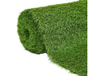 VidaXL Kunstgras 1x2 m/40 mm Groen - 33% Korting