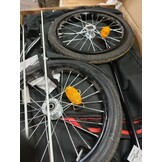 Fietstrailer 45 kg ijzer zwart en rood - 59% Korting!