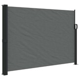 vidaXL Uittrekbaar Windscherm 140x300 cm Antraciet - 34% Korting