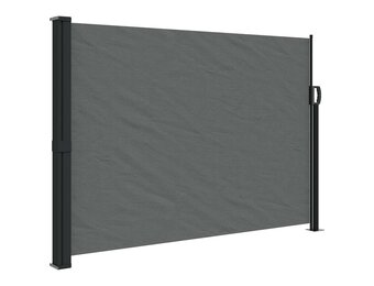 vidaXL Uittrekbaar Windscherm 140x300 cm Antraciet - 34% Korting