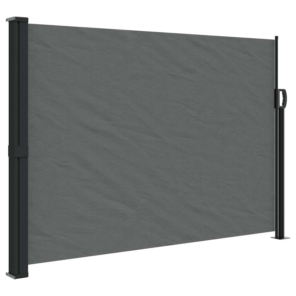 vidaXL Uittrekbaar Windscherm 140x300 cm Antraciet - 34% Korting
