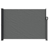 vidaXL Uittrekbaar Windscherm 140x300 cm Antraciet - 34% Korting